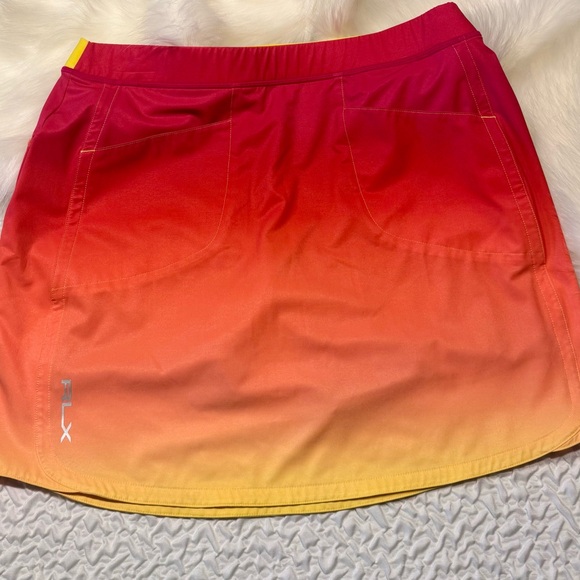 Gradient Red and Orange Women's Skirt Size M - Picture 8 of 13